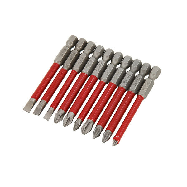 CT4368 - 10pc 70mm Magnetic Bit Set