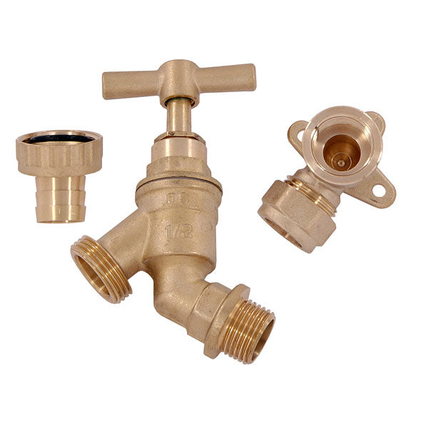 CT4379 - Brass Tap and Hose Adaptor