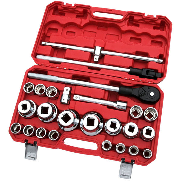 CT4502 - 25pc 3/4in & 1in DR Socket Set