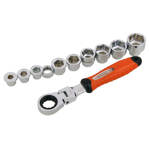 CT4719 - 11pc Ratchet Spanner Set