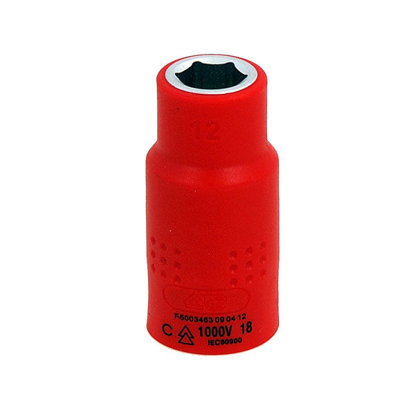 CT4728 - 1/2in DR 12mm Insulated Socket