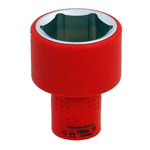 CT4740 - 1/2in DR 32mm Insulated Socket