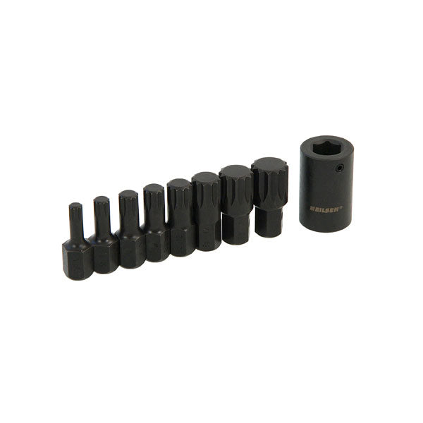 CT5242 - 9pc Impact Spline Bit Set