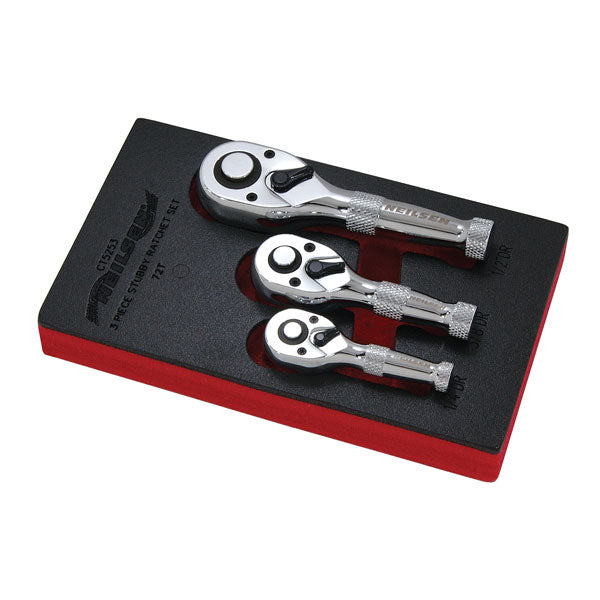 CT5253 - 3pc Stubby Ratchet Set