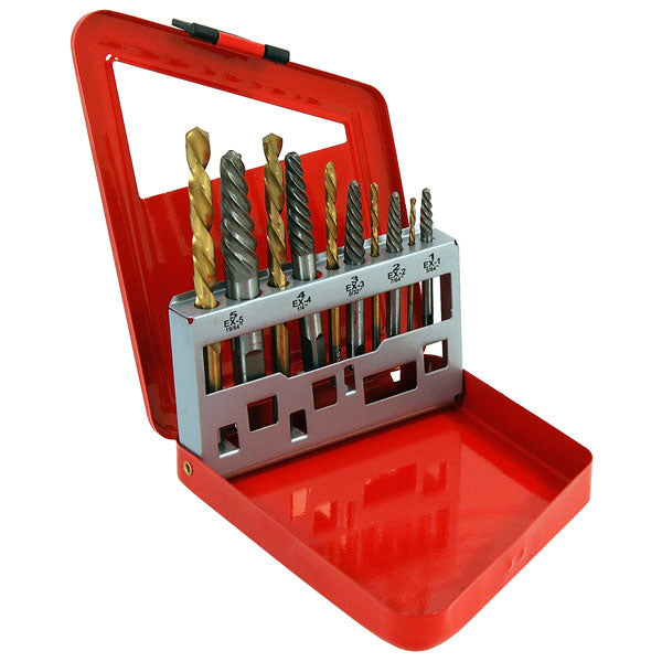 CT5273 - 10pc Combination Screw Extractor and Drill Set