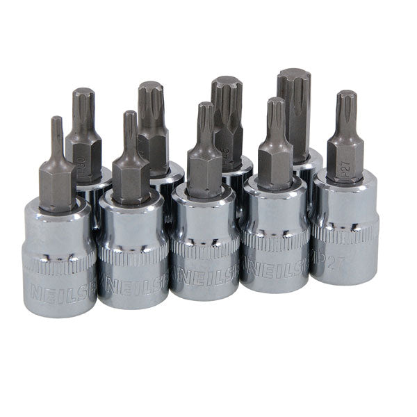 CT5497 - 9pc 3/8in DR Star Plus Bit Set