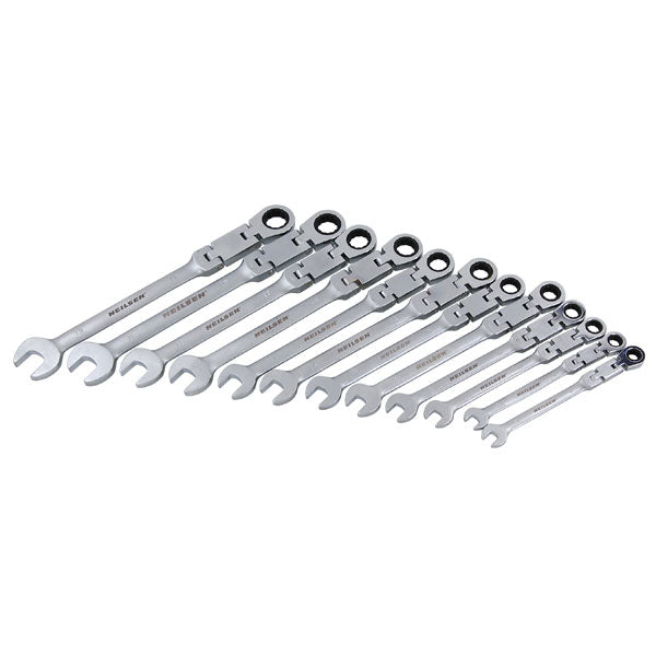 CT5644 - 12pc Swivel-Head Ratchet Spanner Set