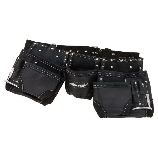 CT5940 - Leather Tool Belt Double Colour 12 PKT