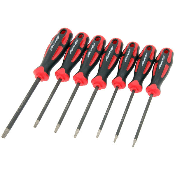 CT6009 - Diamond Tipped Tamper Proof Star Screwdriver Set 7pc