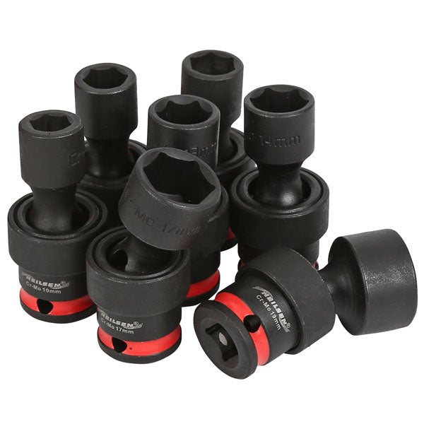 CT6017 - 7pc Universal Swivel Impact Socket Set 3/8inch Dr