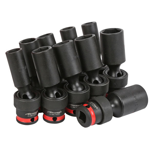 CT6019 - 10pc Universal Swivel Deep Impact Socket Set 3/8inch Drive