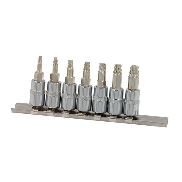 CT6044 - 7pc Extractor Set For Damaged Torx/Star Screws