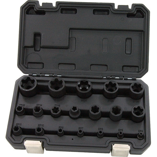 CT6059 - 19pc External Star Plus Socket Set