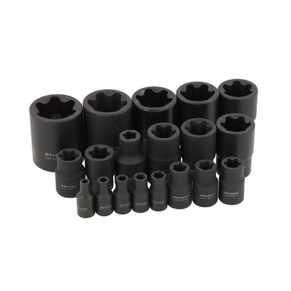 CT6059 - 19pc External Star Plus Socket Set