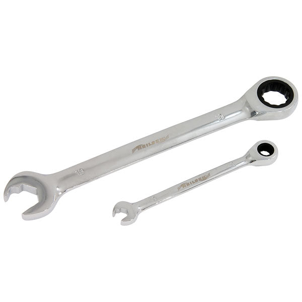 CT6082 - 12pc Open End Ratchet & Ratchet Ring Wrench Set