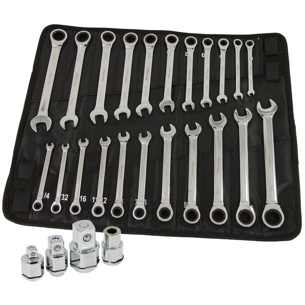 CT6083 - 26pc Ratcheting Wrench Set With Metric & SAE