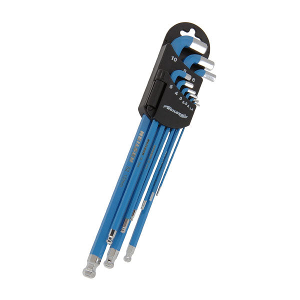 CT6085 - 9pc Extra Short Arm Ball End Hex Plus Allen Key Set