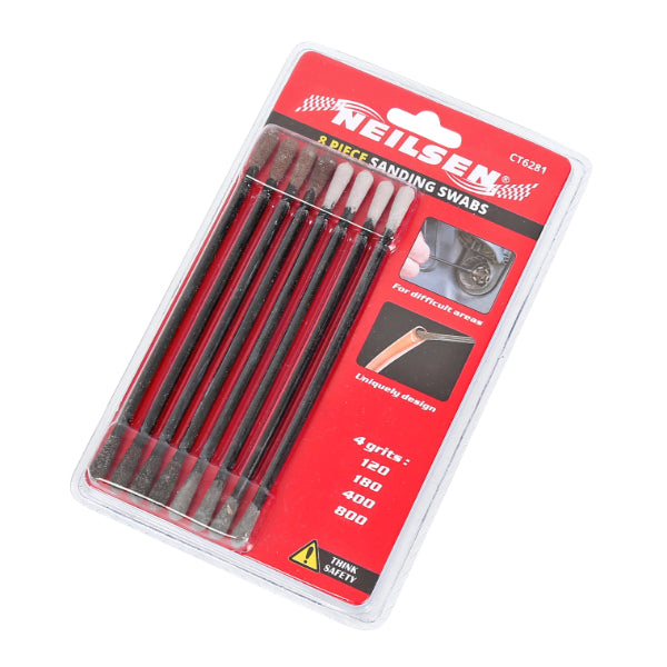 CT6281 - 8pc Sanding Tips Swabs Set