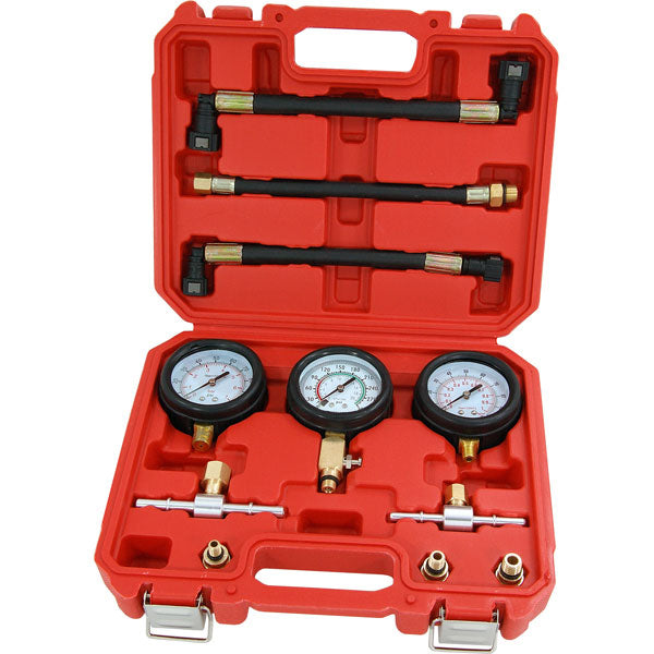 CT6419 - 3pc Motorcycle Compression & Fuel Pressure Gauge Set