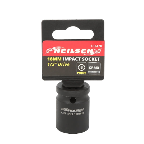 CT6478 -  Impact Socket - 18mm 1/2 Inch Drive