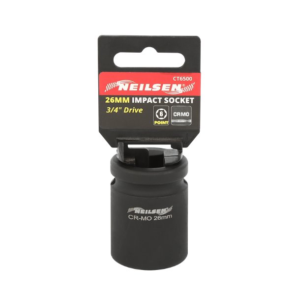 CT6500 - Impact Socket -26mm 3/4"Drive