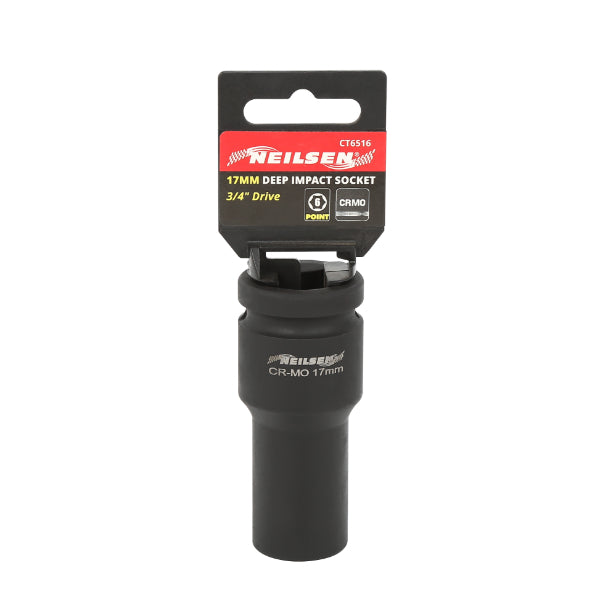 CT6516 - Impact Socket -17mm 3/4 Inch Dr Deep