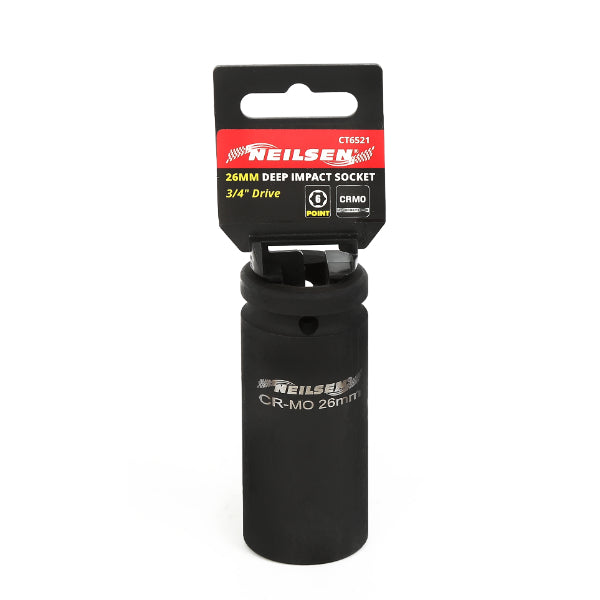 CT6521 - 3/4 Inch Drive Impact Socket 26mm