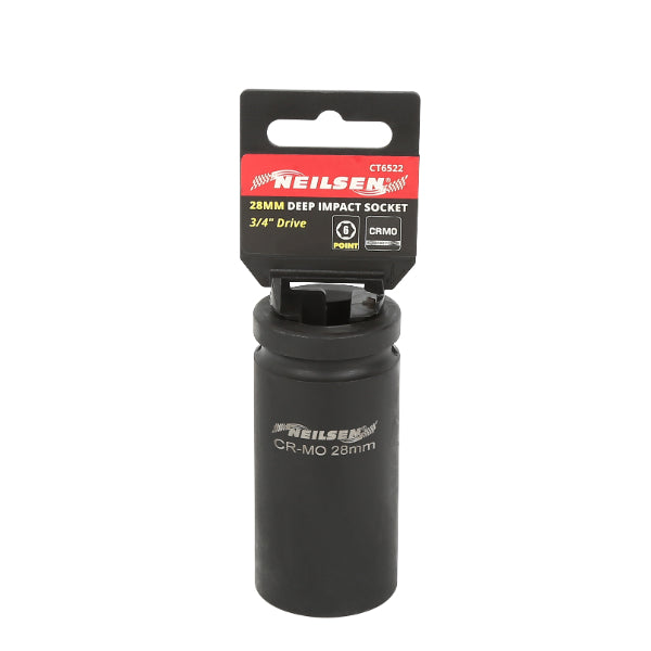 CT6522 - Impact Socket -28mm 3/4"Drive Deep