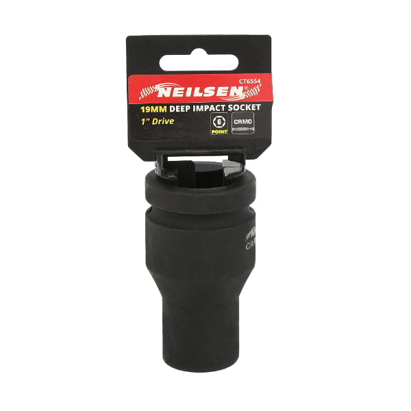 CT6554 - Impact Socket Deep - 19MM 1 Inch Drive