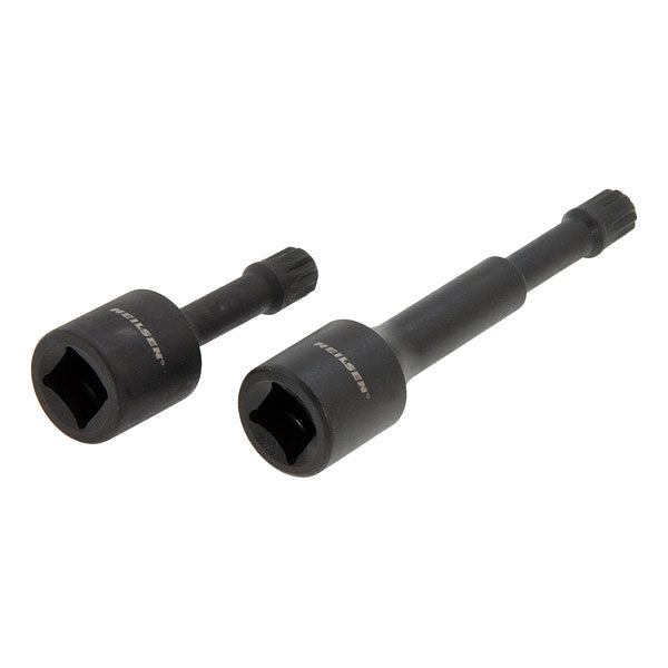 CT6628 - Impact Bit Socket Set for Spline (Xzn) Screws, 2 Pcs 1/2"