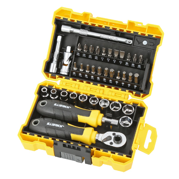 CT6646 - 37pc Ratchet Handle & Screwdriver Bit Set