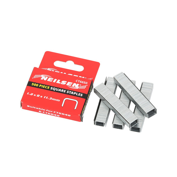 CT6650 - 500pcs Square Staples 1.2*8*11.3mm