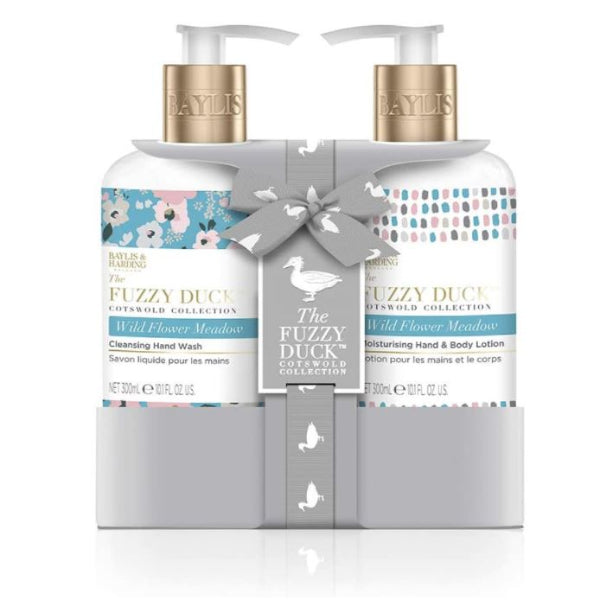 FDCF202BTL - Baylis & Harding The Fuzzy Duck Cotswold Floral 2 Bottle Set