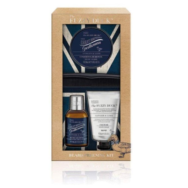 FDGL19BRDKIT - Baylis & Harding Fuzzy Duck Mens Ginger & Lime Beard Kit