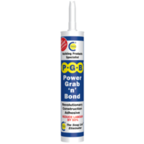 C-Tec Power Grab n Bond Construction Adhesive 290ml (535006)