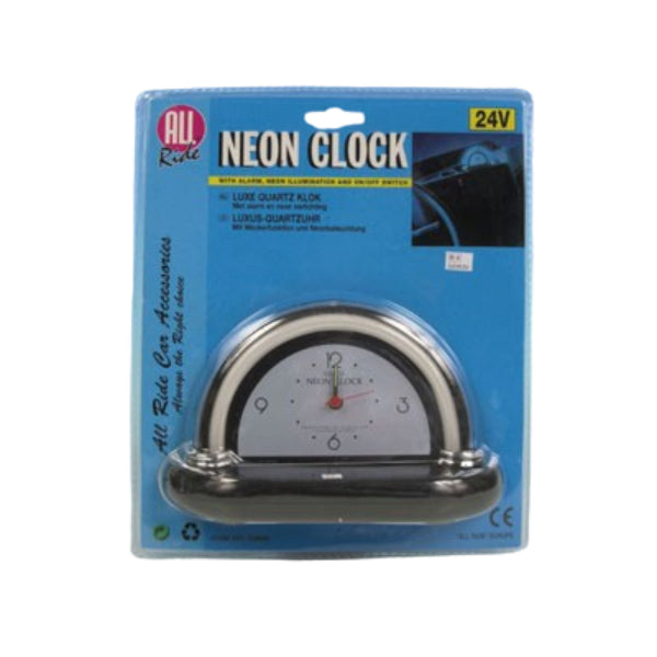 AR03920 - All Ride Clock 24v 'Neon Blue'