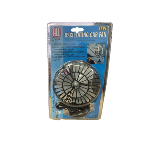 AR02128 - All Ride Fan 12v (Oscillating) 125mm (5in.) With Suction Cup