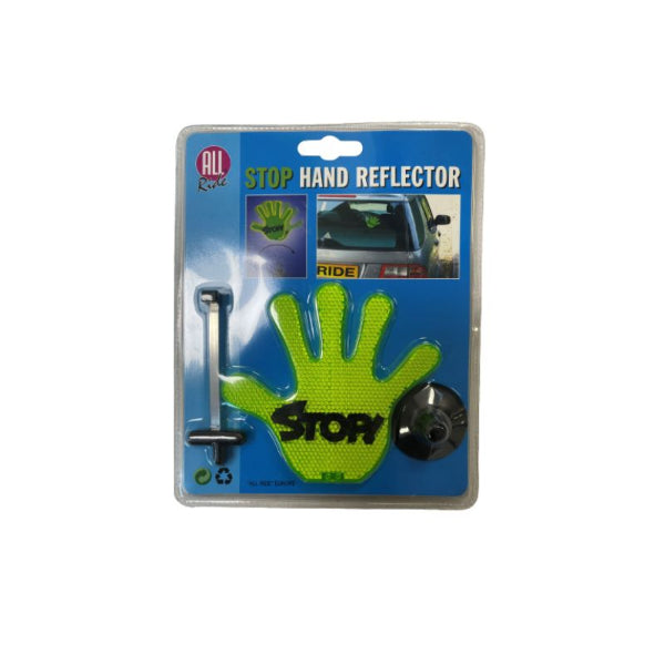 AR36228 - All Ride Reflective Waving Hand Stop With Suction Cup