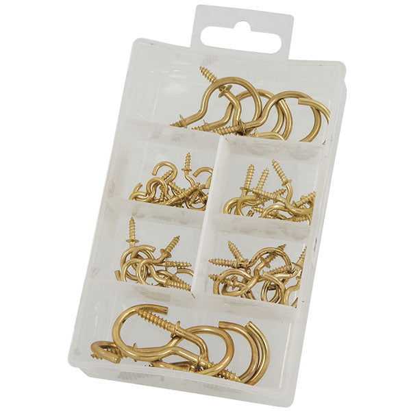 CT0456 - 45pc Cup Hook Set - Assorted