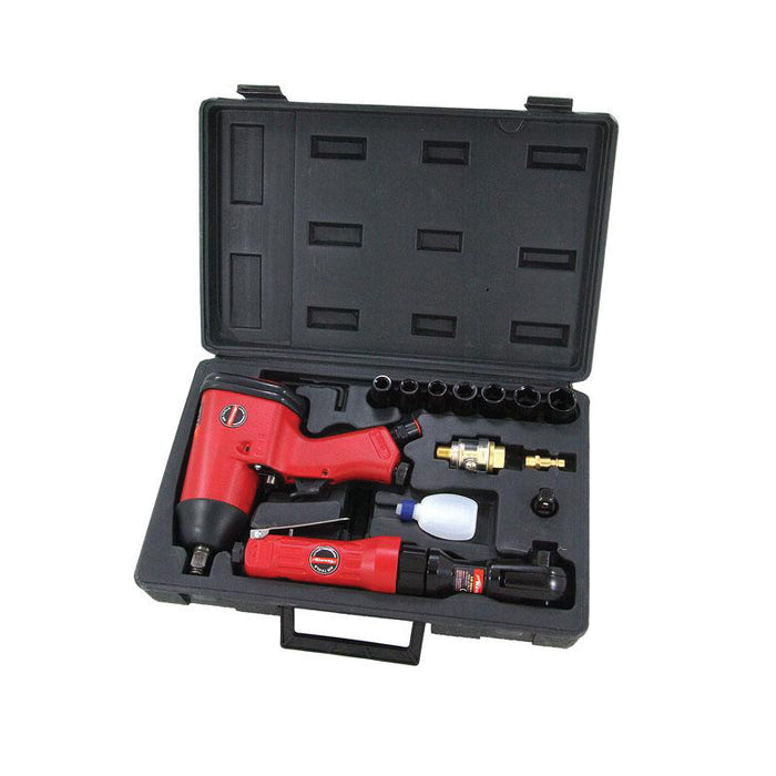 CT0870 - 13pc Air Tool Kit / Ratchet Impact Gun and Sockets