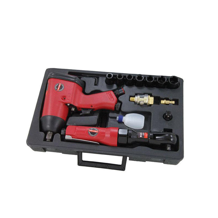 CT0870 - 13pc Air Tool Kit / Ratchet Impact Gun and Sockets