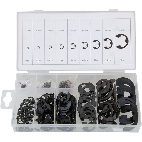 CT1630 - 300pc E-Clip Set - Assorted