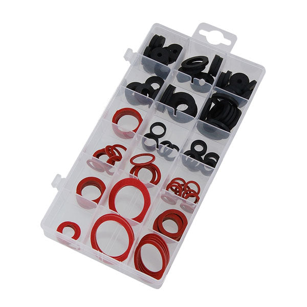 CT4097 - 141pc Rubber Washer / Fibre Gasket Set - Assorted