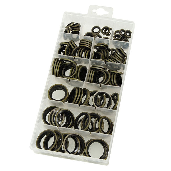 CT4364 - 150pc Oil Drain Plug Washer Set - Assorted