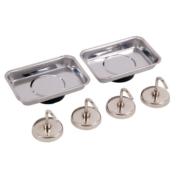 CT4547 - 6pc Magnetic Hook & Tray Set