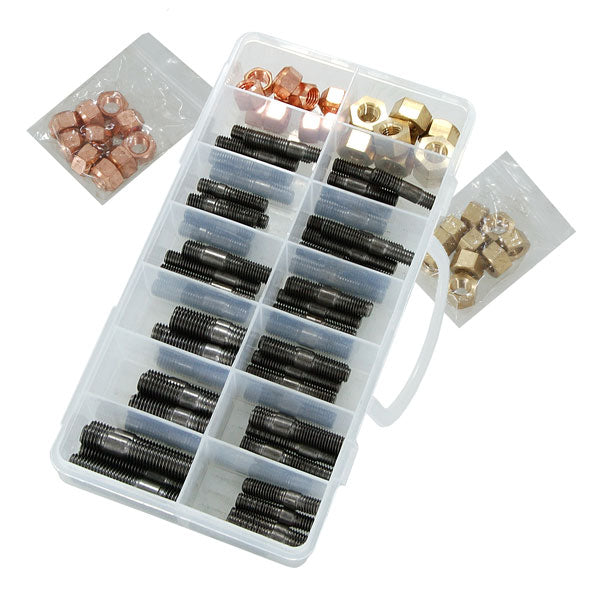 CT5848 - 100pc Manifold Stud & Nut Kit - Assorted